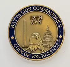 U.S. Army Challenge Coin 12th AVN Combat Aviation Brigade