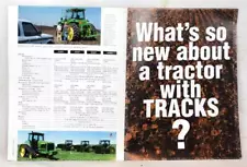 1996 John Deere 8000T Series Tractors On Tracks Dealer Sales Brochure