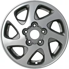 Used 15x6 Machined and Painted Silver Wheel for 1997-2001 Toyota Camry 560-69348