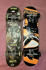 Lot of Two Full Size Used Skateboards 31 Inches; Works Great!