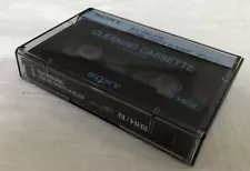 SONY V8-6CLHSP 8mm Hi8 Head Cleaner Cleaning Cassette Tape [NOT FOR SALE] USED