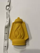 NEW PupBox Lights Out NYLON Lantern 3762983 YELLOW 4.5" DOG TOY