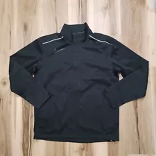 Nike Golf Hyperadapt Storm-Fit Jacket Mens Medium Black 1/2 Zip Waterproof