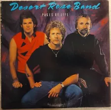 DESERT ROSE BAND "Pages of Life" 1990 LP (VG+)