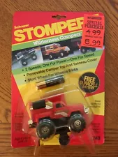 Vintage Schaper Stomper II Chevrolet Scottsdale With Camper Shell On Card *Rare*