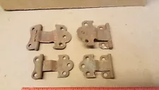 4 original hinges for Hoosier brand kitchen cabinet