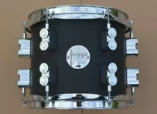 NEW PDP by DW 8" CONCEPT ALL MAPLE TOM IN SATIN BLACK for YOUR DRUM SET! K44