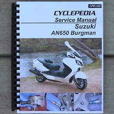 2003-2012 Suzuki Burgman 650 Scooter SERVICE & REPAIR MANUAL (For: Suzuki Burgman 650)