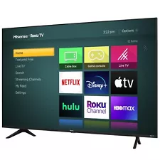 HISENSE 50" Class UHD 4K (2160p) Roku Smart LED TV (50R6E4)