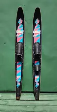 Connelly Factor 5 Combos 66” Slalom Water Skis w/ Adjustable Skiing Bindings