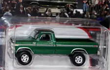 Greenlight 1/64 1979 Ford F-350 Custom Green Lifted 4x4 Diecast Model Toy Truck