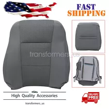 For 2017-2021 Ford F250 F350 F450 F550 Front Driver Lean Back Cloth Seat Cover (For: Ford F-250 Super Duty)