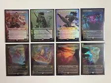 *FOIL* Showcase Triomes + PWs Ikoria (8) MTG NM/MT IKO Combined Shipping