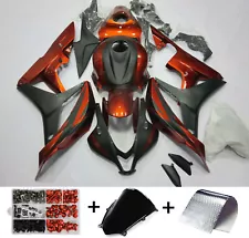 ð¥Fairing Kit Bodywork ABS For Honda CBR600RR CBR600 RR 2007 2008 Orange black