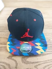 Air Jordan 7 “Nothing But Net” Jumpman Hat Snapback Cap Black Men