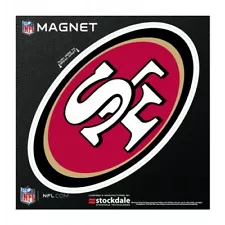 SAN FRANCISCO 49ERS 6"X6" DIE-CUT MAGNET FOR INDOOR OR OUTDOOR USE HIGH QUALITY