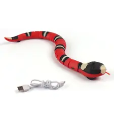 Smart Sensing Interactive Cat Toys Automatic Eletronic Snake Cat toy USB