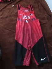 nike usa weightlifting singlet ryan sester XL team usa