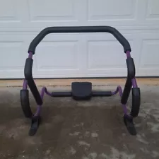 Original Purple Ab Roller Plus Crunch Rocker For Abdominal Exercise Read