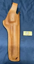 Bianchi Gun Leather 5BHL Holster For RUGER REDHAWK .44 & Money Clip (See Photos)