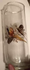 Vintage Gamebird Pheasant Cocktail Martini Pitcher Pinched Spout Handleless