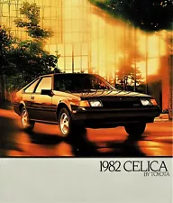 1982 Toyota Celica GT Liftback & Sport Coupe ST Sport Coupe Dlx Sales Brochure