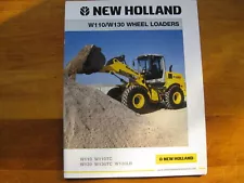 New Holland W50TC & W80TC Compact Wheel Loaders Sales Brochure