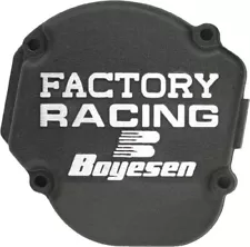 Boyesen Factory Ignition Cover Black Kawasaki KDX200 KDX220 1997-2006 SC-14XB (For: Kawasaki KDX220R)