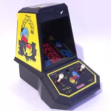 Vintage Coleco Pac-Man Mini Arcade Table Top Video Game Midway 1981 Works