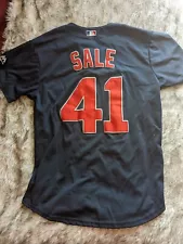 Boston Red Sox - Chris Sale #41 - Majestic Navy Jersey - Medium