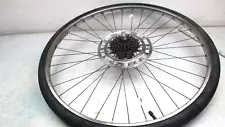 Vintage Unknown Brand Bicycle Rear Wheel. See Pictures For Details