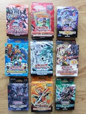 Yu-gi-oh Starter/Structure Decks New Sealed - No Box - Decks Sealed - English