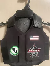 Big Country Toys Rodeo PBR Bull Riding Toddler Vest See Pics For Sizing