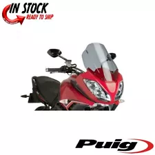 Puig Touring Windscreen Smoke Triumph Tiger 1050 2007-2015 (For: Triumph Tiger 1050)