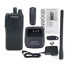 TK-2000 5W 3-5KM VHF Radio Walkie Talkie 136-174MHz 16CH for KENWOOD