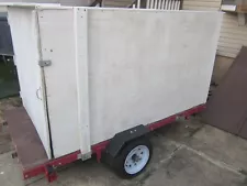 4X8 Enclosed Homemade Cargo Trailer