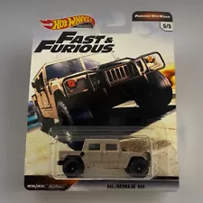 Hot Wheels Hummer H1 - 2019 Fast & Furious Premium A