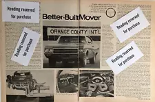 Vintage 1969 Buick GS 400 original article GM045