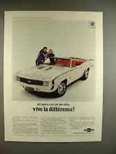 1969 Chevy Camaro SS Convertible w/ Jean-Claude Killy