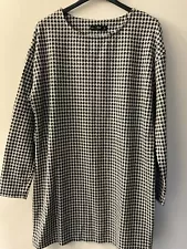 eomens size 14 F&f blavk and white winter warm dress. Reduced For Quick Sale