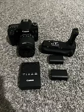 Canon 70 d camera with Kit Lense And Extra Batteries