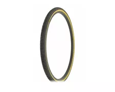 GENUINE DURO BICYCLE ROAD TIRES IN 26 X 1 3/8 BLACK GUM WALL SMOOTH TREAD.