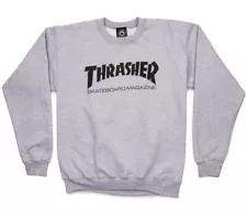 Thrasher Skate Mag Crewneck - Gray - Medium