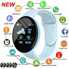 Smart Watch Heart Rate Blood Pressure Fitness Tracker for Men Women Android IOS