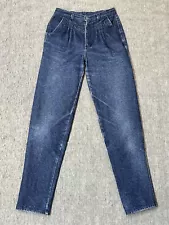 Ms Rocky Mountain Jeans Womens Blue Denim Western Rockies Bareback Adult