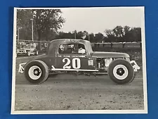 Jim Oullette Midget Dirt Track Race Car 1960's Vintage Photo 8x10 Wisconsin