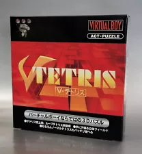 NEW Nintendo 3D VB Virtual Boy V-Tetris VR Japan (Damaged Corner)