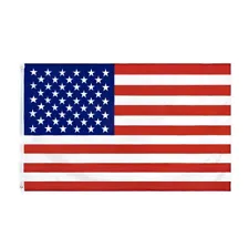 3' x 5' FT USA US U.S. American Flag Polyester Stars Brass Grommets