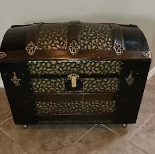 Antique Camel Back Dome Trunk