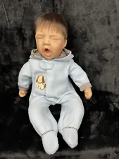 LINDA SPAHIC #020 Newborn BABY DOLL Crying Yawning Real Life Look Feel Reborn